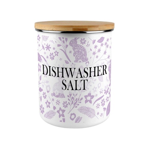 Lilac rabbits dishwasher salt - lilac,