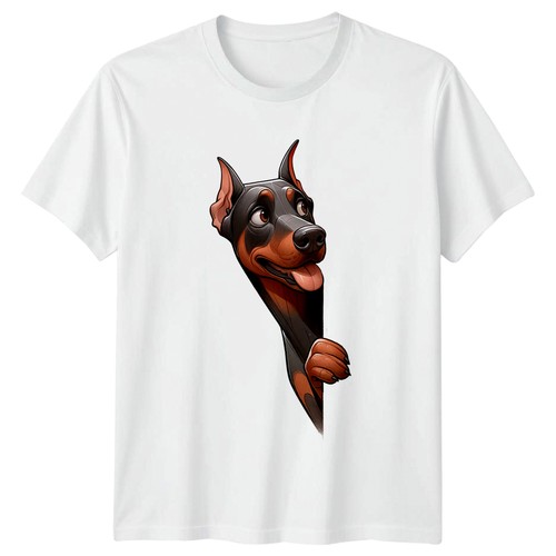 Doberman dog shirt - dog, pet