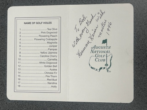 Herman keiser autographed - keiser,
