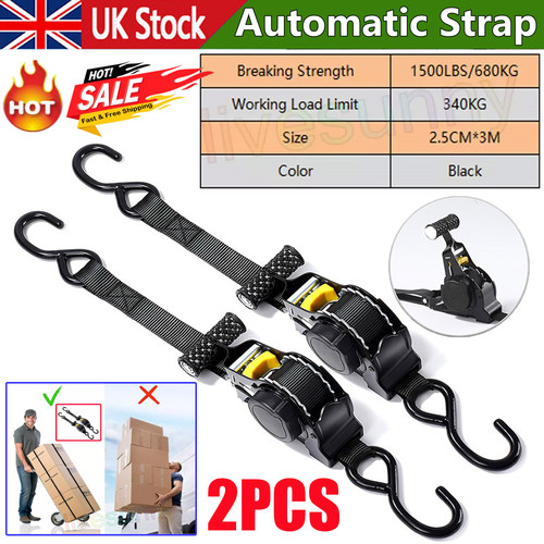 2pcs ratchet strap auto - ratchet,