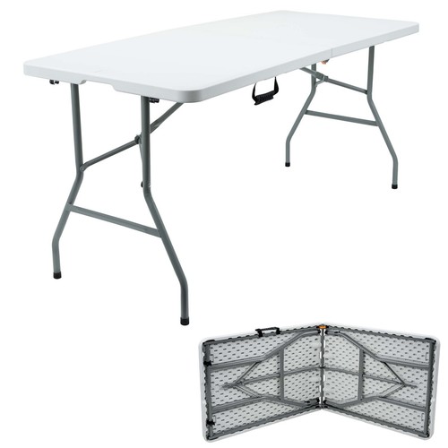 5ft folding table trestle - folding,