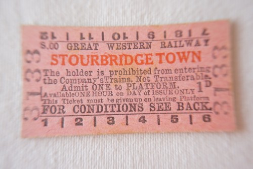 Gwr stourbridge town platform - gwr,