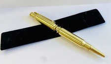 Handmade .308 Bullet Twist Pen Made From Genuine Rifle Brass - Gold