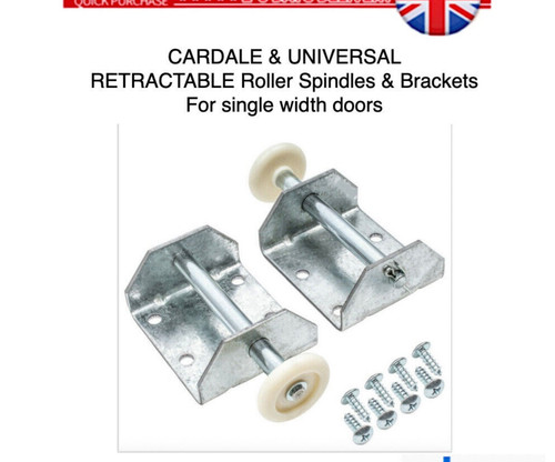Garage door roller spindle - garage,