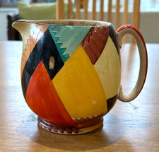 Grays Pottery - 'Abstract & jazz modern' Paris Jug- No 8127 - C1927 Designed b