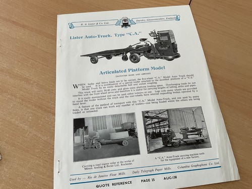1930 lister co - ,