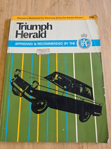 Triumph herald rac workshop - herald,
