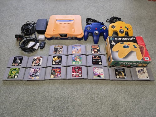 Nintendo n64 console bundle - console,