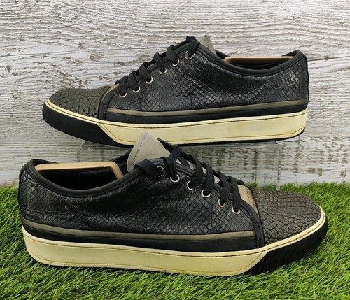 Lanvin dbb1 leather python - lanvin,