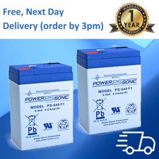 2 X 6V 4.5Ah (as 4Ah) BIG LAKE