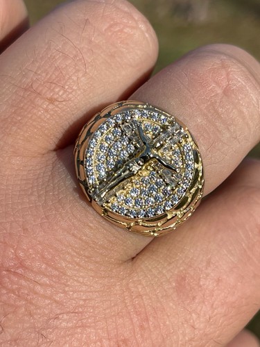 Men 14k gold - plated, solid
