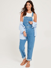 Women Blue Lightweight Denim Dungaree.Plus Sizes: UK 10 12 14 16 18 20 22 24 26