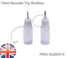 5x 10ml Needle Tip Dropper