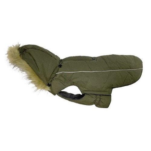 Walk dog coat - green, parka