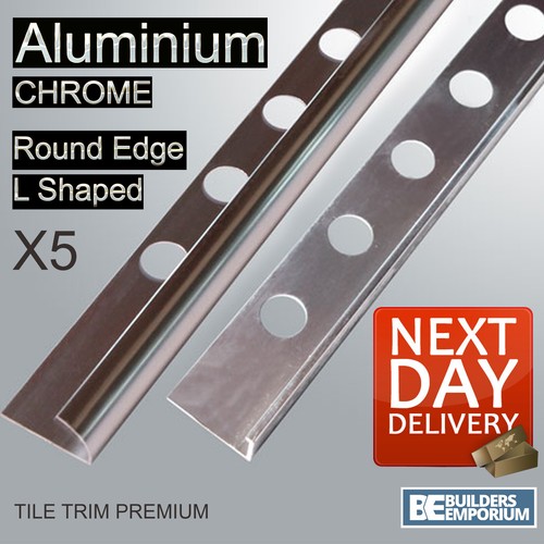 Pack chrome tile trim - 5,
