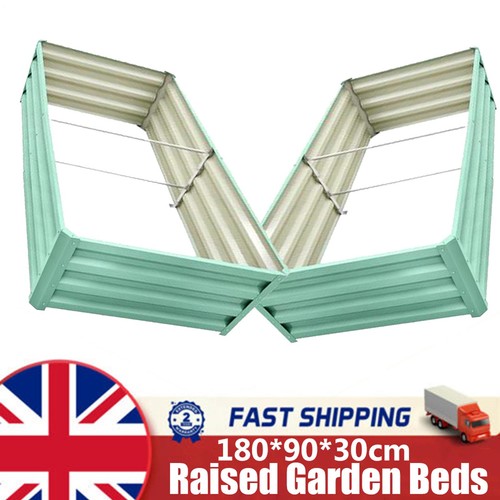 Galvanised steel raised - 2x,