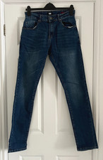 Police "Cassady" Lightly Faded, Blue Jeans, Waist 30" Regular