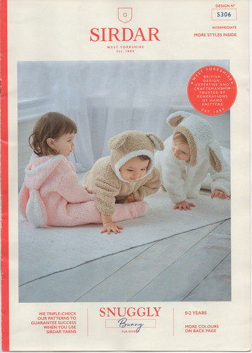 Sirdar knitting pattern - pattern, 5306