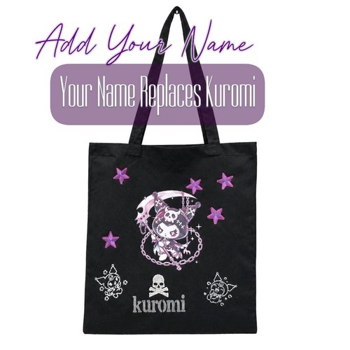 Personalised black kuromi - black,