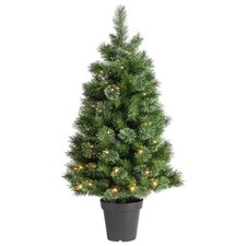 Pre lit christmas - pre, 4ft