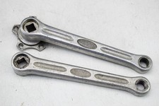 STRONGLIGHT 49D VINTAGE BICYCLE ALLOY CRANKS CRANK ARMS, 170MM (2)