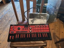 Original KORG microKORG with black and red keys! Very rare in UK. 