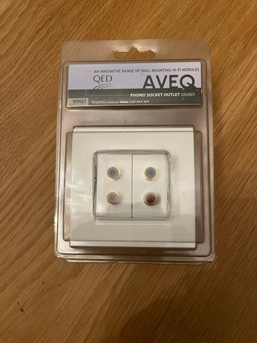 Qed phono socket - socket, outlet