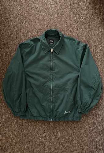 Zara oversized green jacket - oversized,