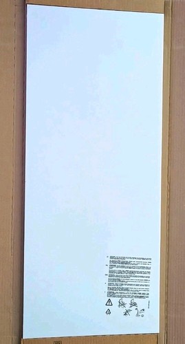 White gloss panel 800 340mm - white,