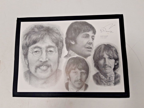 The beatles print - print,