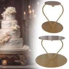 Elegant Heart Cake Separator for Special Occasions