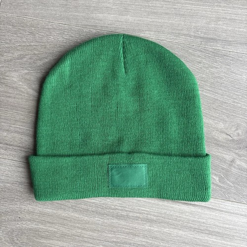 Primark bright green beanie
