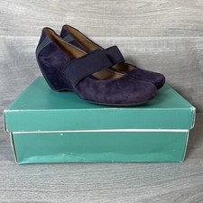 Clarks Heels Womens Purple UK