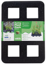 Velda Floating Plant Oasis - Pond Water Planting Island, fits 6 Baskets fish koi