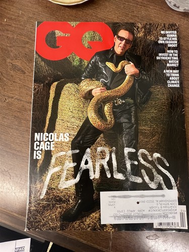April 2022 magazine - gq,