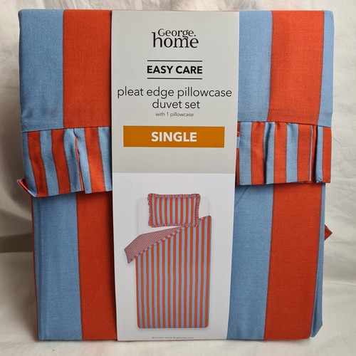 Pleat edge pillowcase single - pleat,