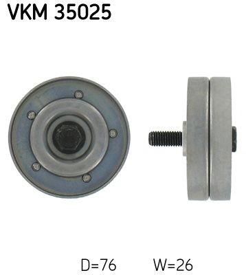 Ribbed belt deflection - v-ribbed, deflection/guide