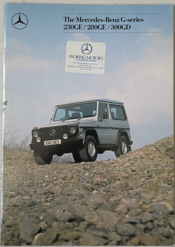 Mercedes benz series 230ge - g-series,