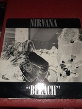 Nirvana Bleach Original 1989 Vinyl Pressing (TUPLP6) N/Mint Vinyl 