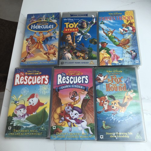 Disney classics vhs bundle - vhs,