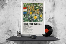 The Stone Roses Album Cover Poster/Print A3/A4/A5 230gsm Framed