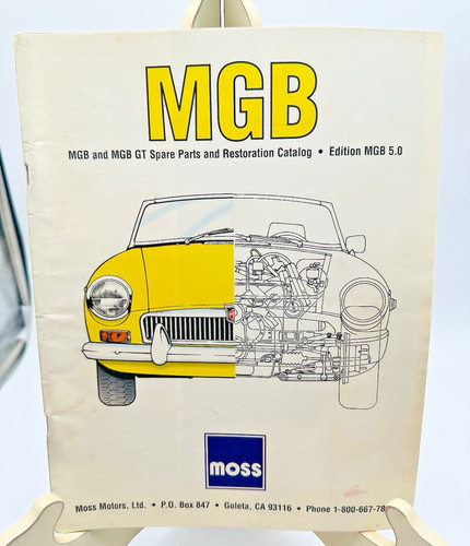 Moss motors mgb and - mgb, 5.0