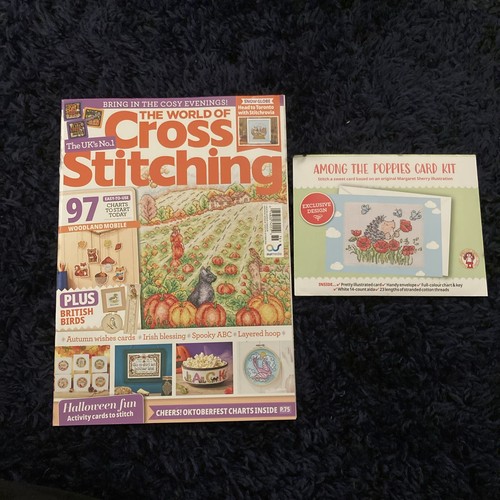 World cross stitching - world,