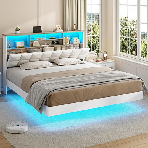 Floating bed frame - floating,