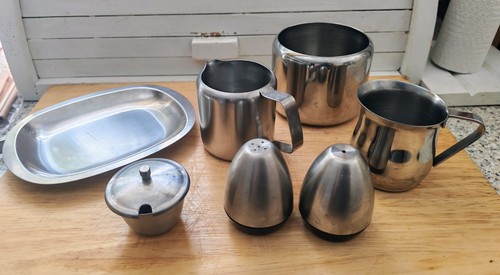 Selection vintage stainless - selection, of
