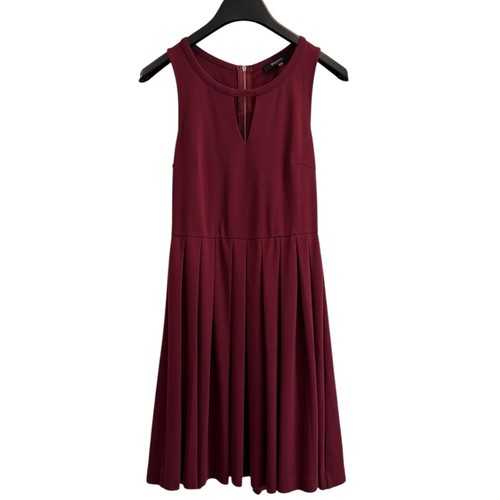 41hawthorn red midi dress - red,
