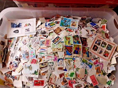 Stamps paperless kiloware - stamps,
