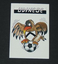 ZEBRETTE BIANCONERI UDINESE FOOTBALL FOOTBALL 1987-1988 EUROFLASH ITALY PANINI