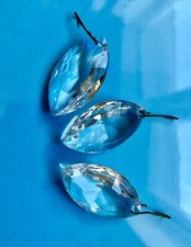 3 x Replacement Chandelier Crystal Pear Drops Chandelier Spare Parts