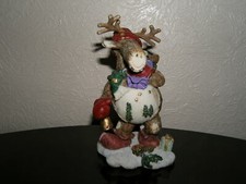 CHRISTMAS LOG REINDEER